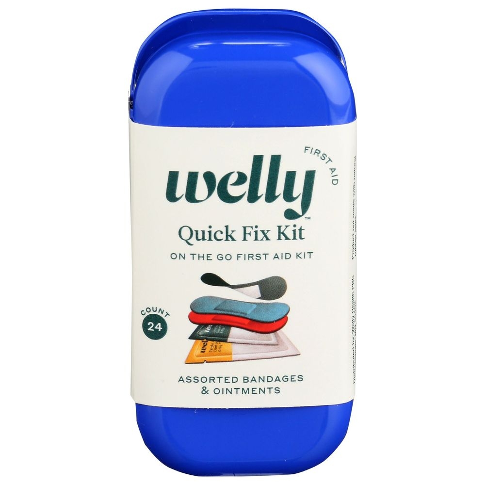 Welly Quick Fix First Aid Kit -- 3 per case