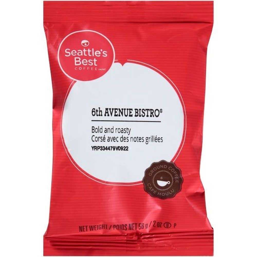 Seattles Best Coffee 6th Avenue Bistro Ground Coffee, 2 Ounce -- 72 per case