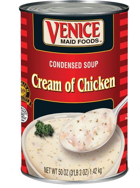 Venice Maid Old Fashion Cream of Chicken Soup - no. 5 can, 12 per case