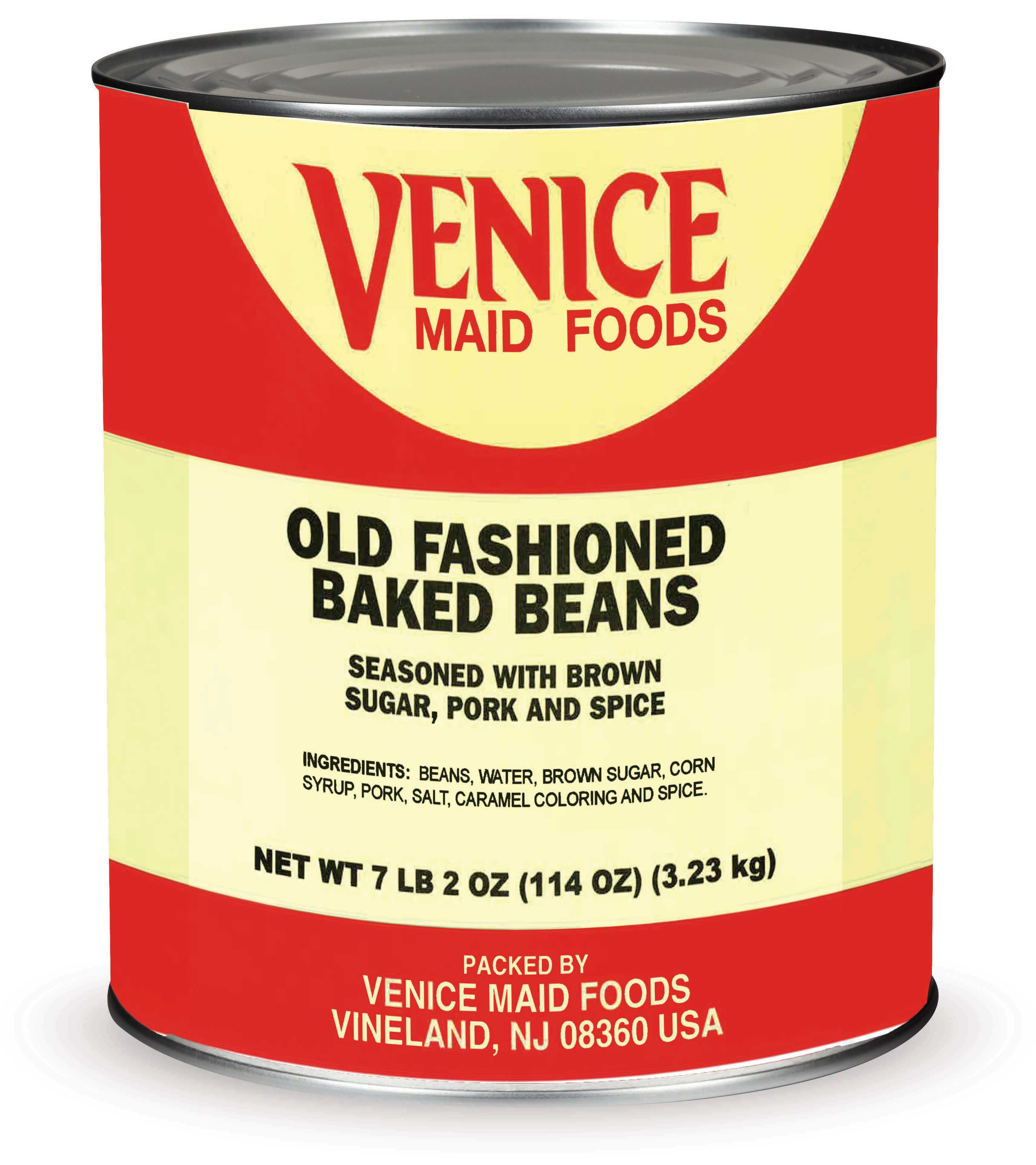 Venice Maid Aunt Kittys Old Fashion Baked Beans, 114 Ounce -- 6 Case