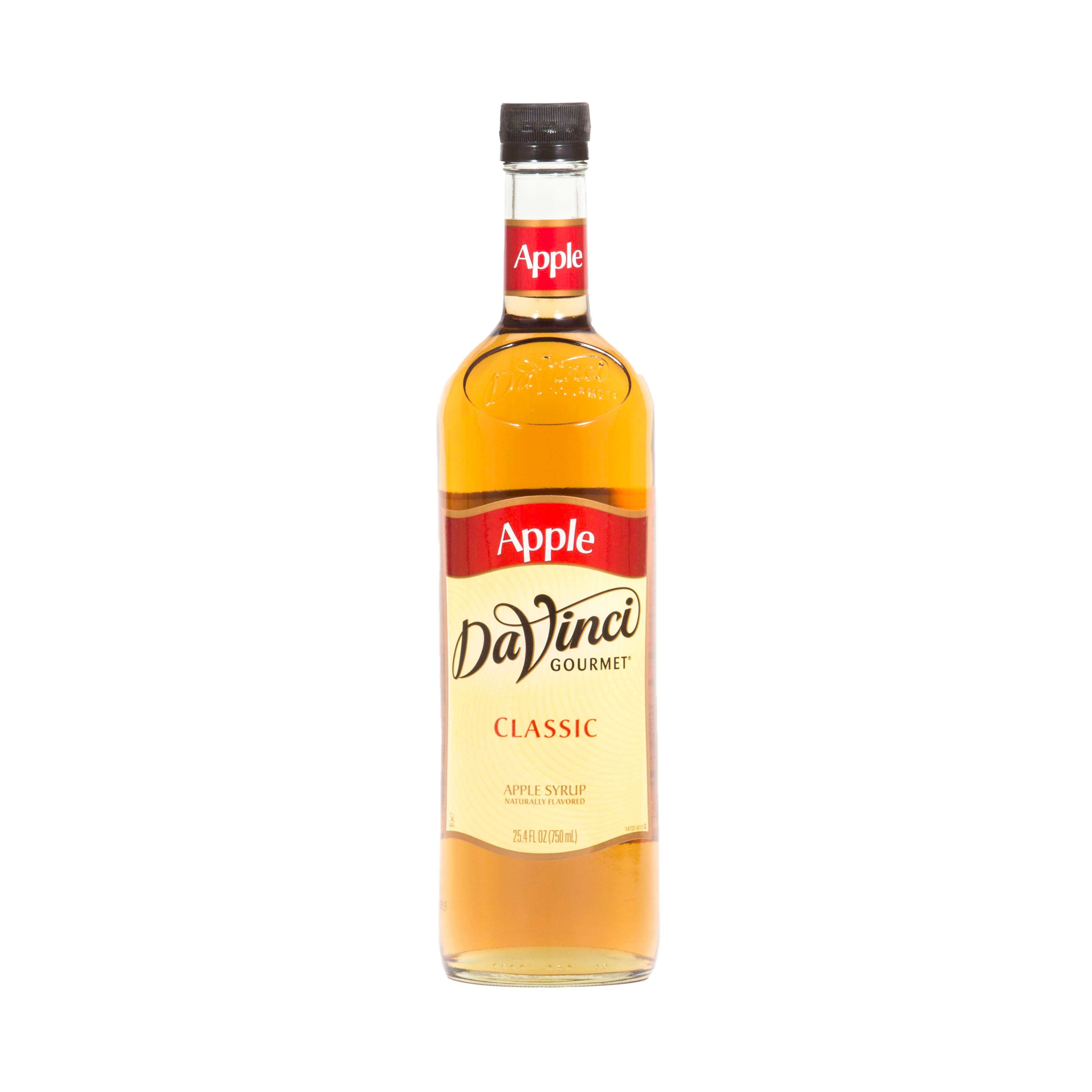 Davinci Gourmet Apple Syrup, 750 Milliliter -- 4 per case