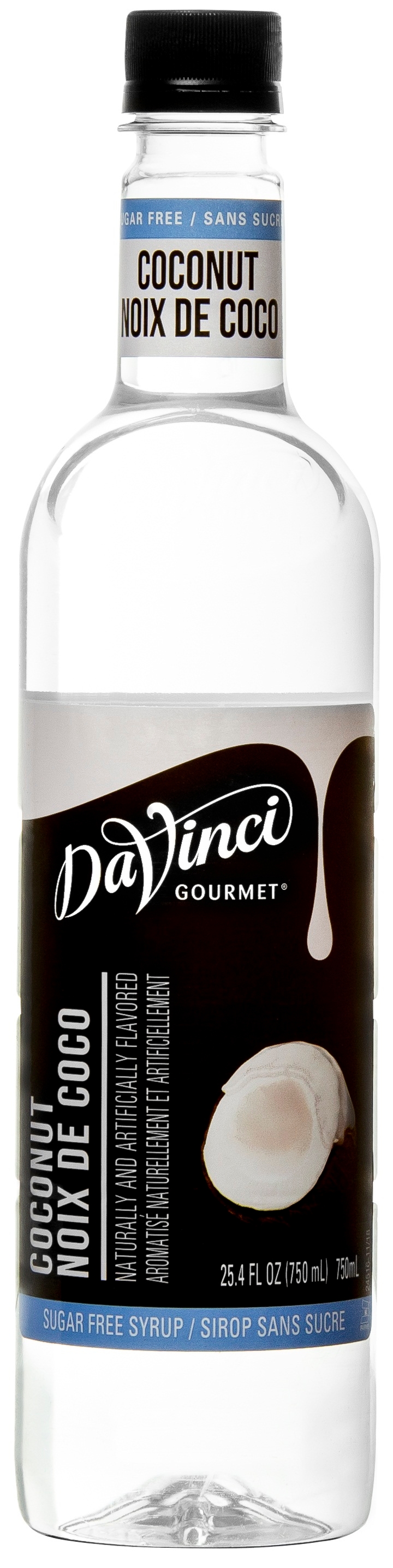 DaVinci Gourmet Sugar Free Coconut Syrup, 750 Milliliter -- 4 per case