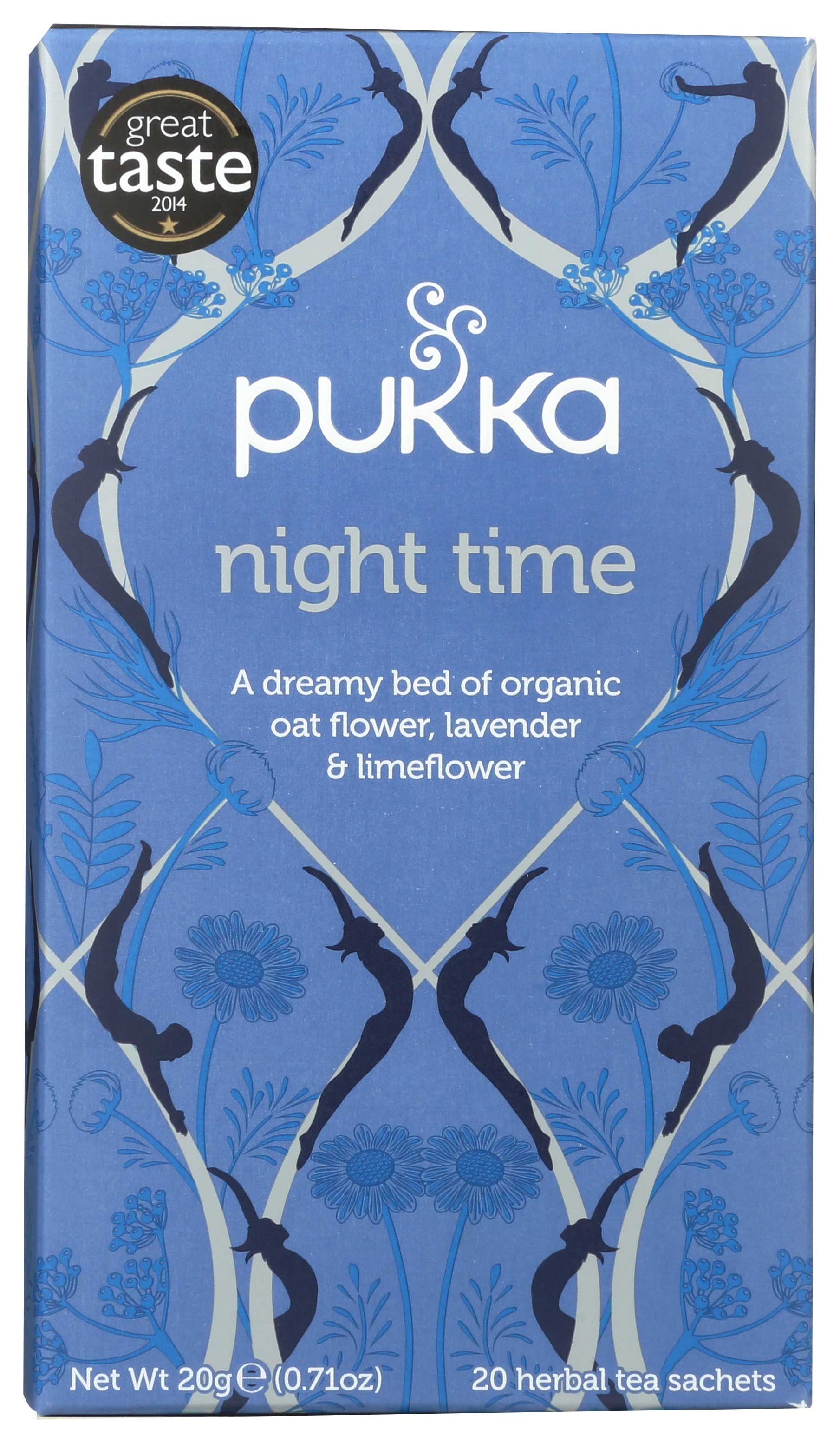 Pukka Organic Night Time Tea Bags, 20 Count -- 4 per case