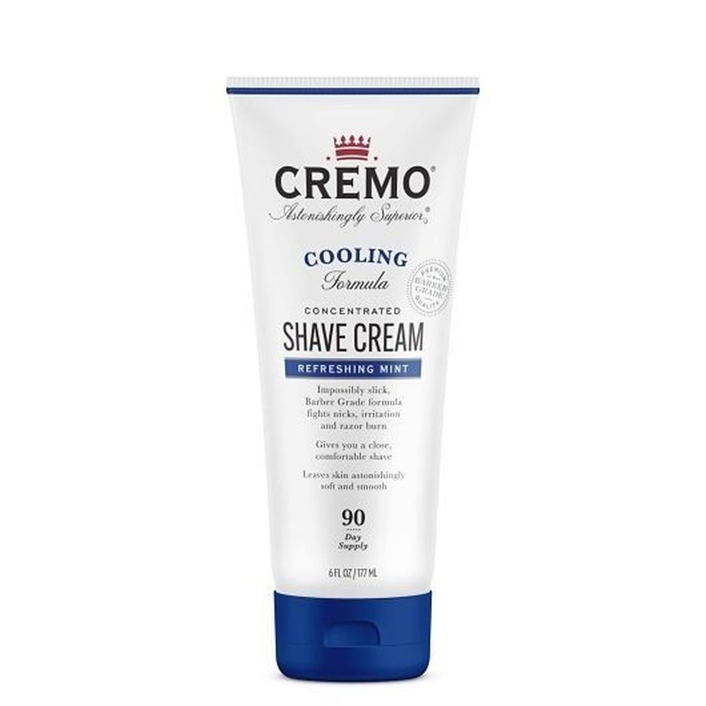 Cremo Refreshing Mint Cooling Shave Cream, 6 Ounce -- 12 per case