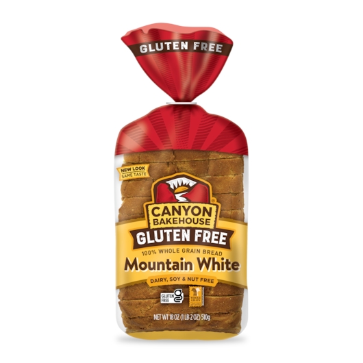 Canyon Bakehouse Gluten-Free Mountain White Loaf, 18 Ounce -- 6 per case