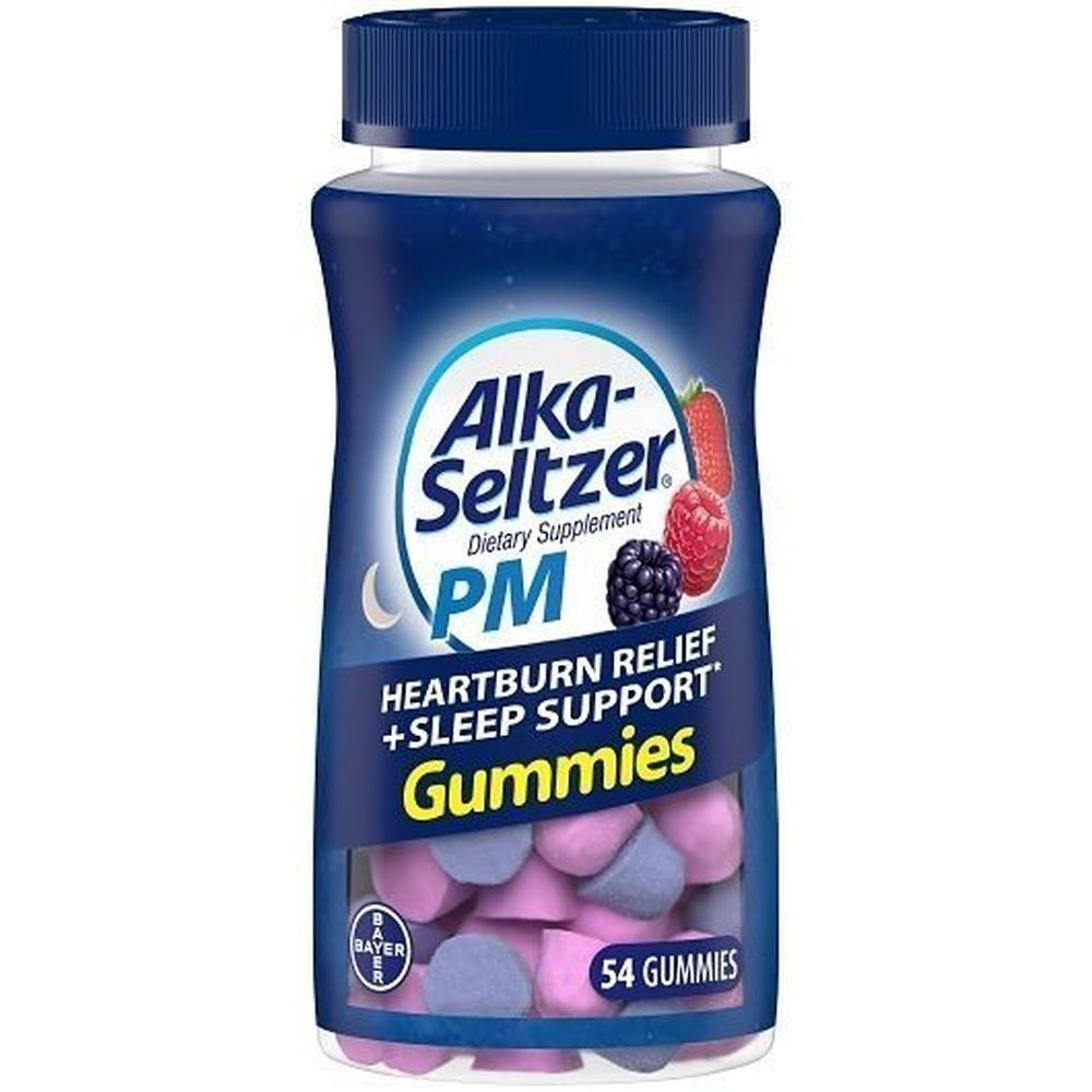 Alka Seltzer PM Heartburn Relief Gummies, 54 count -- 24 per case
