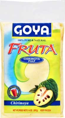 Goya Fruta Chirimoya Pulp, 14 Ounce -- 12 per case.