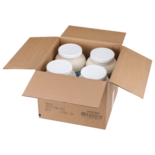 Rods By Naturally Fresh Buttermilk Ranch Dressing, 1 Gallon -- 4 per case