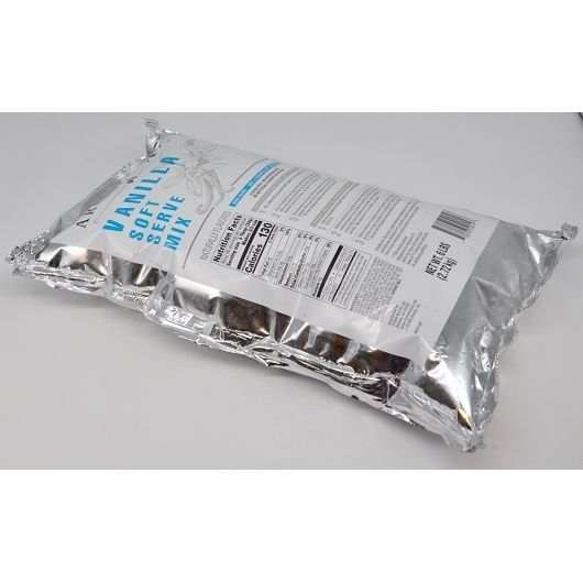Aroma Vita Vanilla Non-Dairy Soft Serve Mix, 6 Pound -- 6 per case