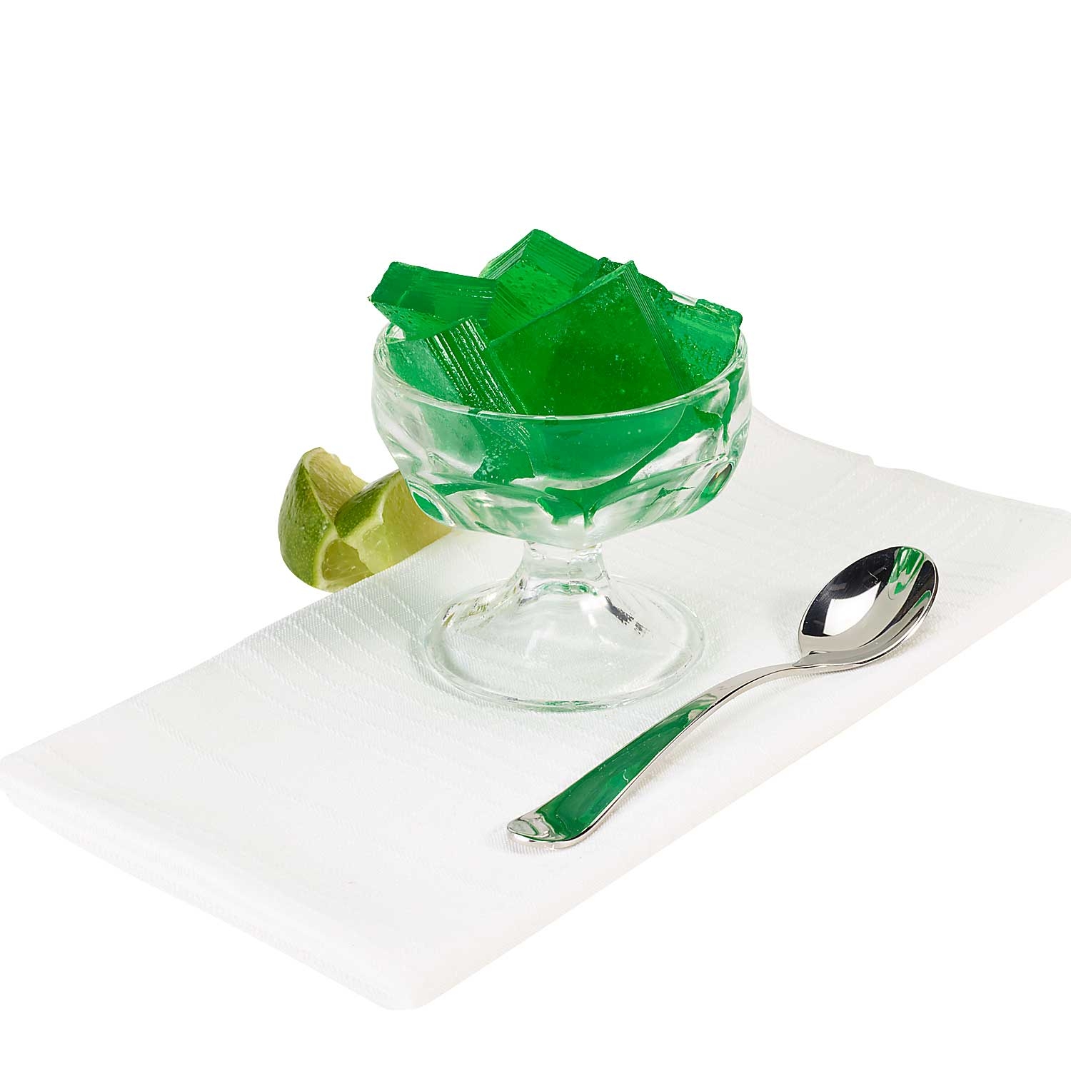 Sweet Crystals Lime Gelatin Mix, 10 Ounce -- 12 per case.