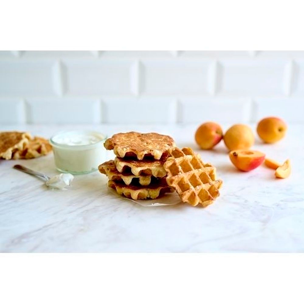 Avieta Sliced Liege Waffles, 72 count