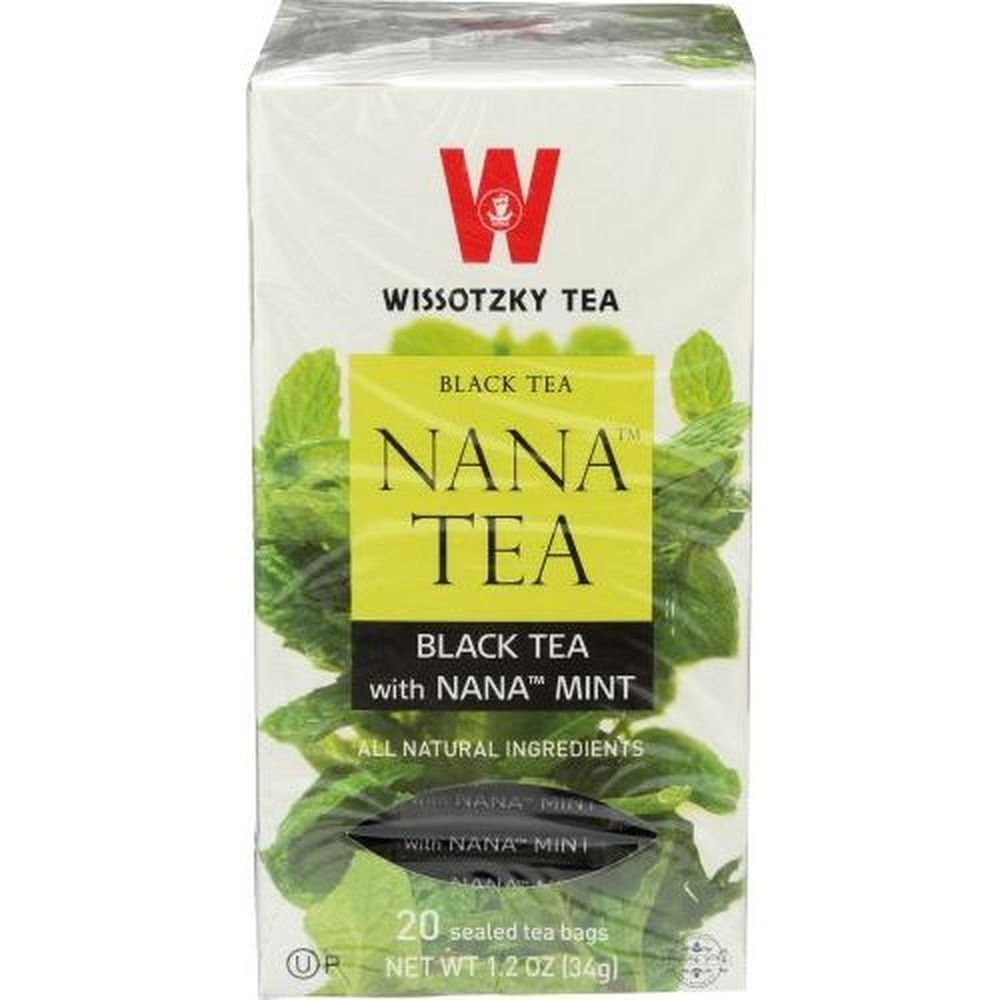 Wissotzky Nana Black Tea, 25 tea bags -- 6 per case