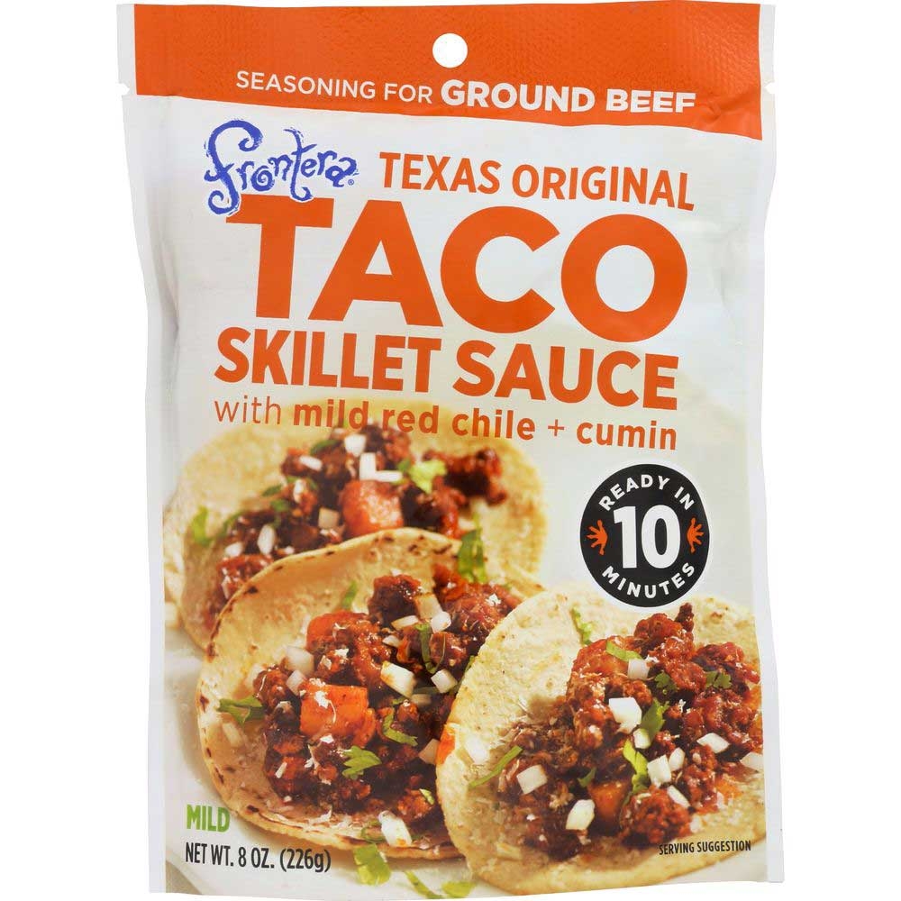 Frontera Foods Texas Original Taco Skillet Sauce, 8 Ounce -- 6 per case.