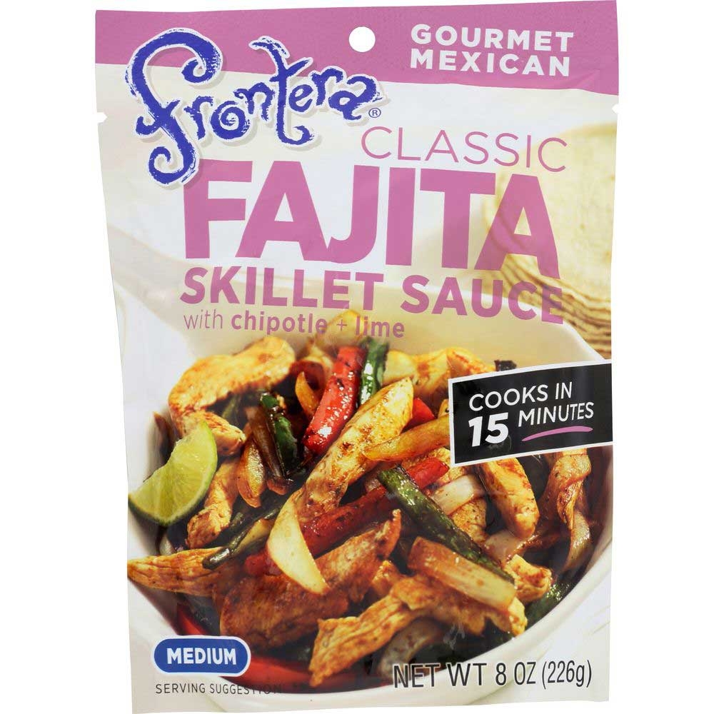 Frontera Foods Classic Fajita Skillet Sauce, 8 Ounce -- 6 per case.