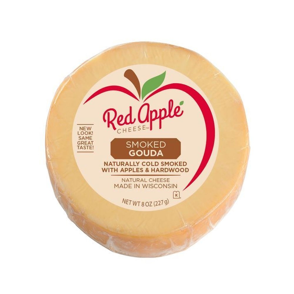 Red Apple Smoked Gouda Cheese Shred, 7 Ounce -- 12 per case