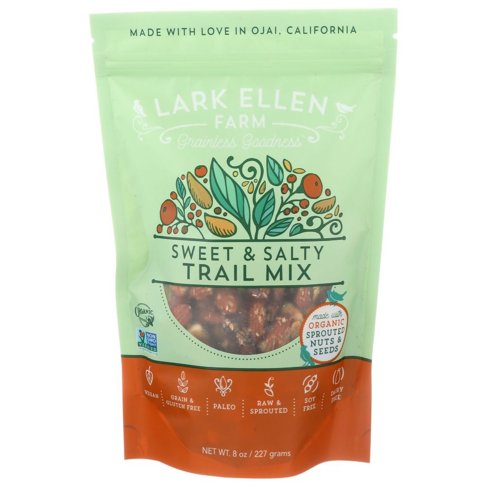 Lark Ellen Farm Sweet and Salty Trail Mix, 8 Ounce -- 6 per case