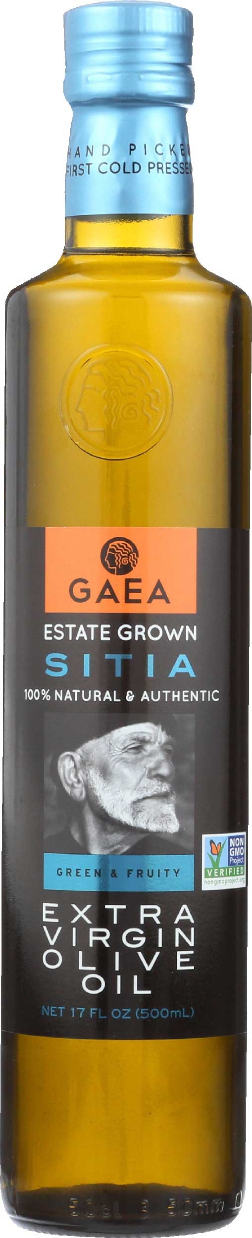 Gaea Sitia Extra Virgin Olive Oil, 17 Ounce -- 6 per case