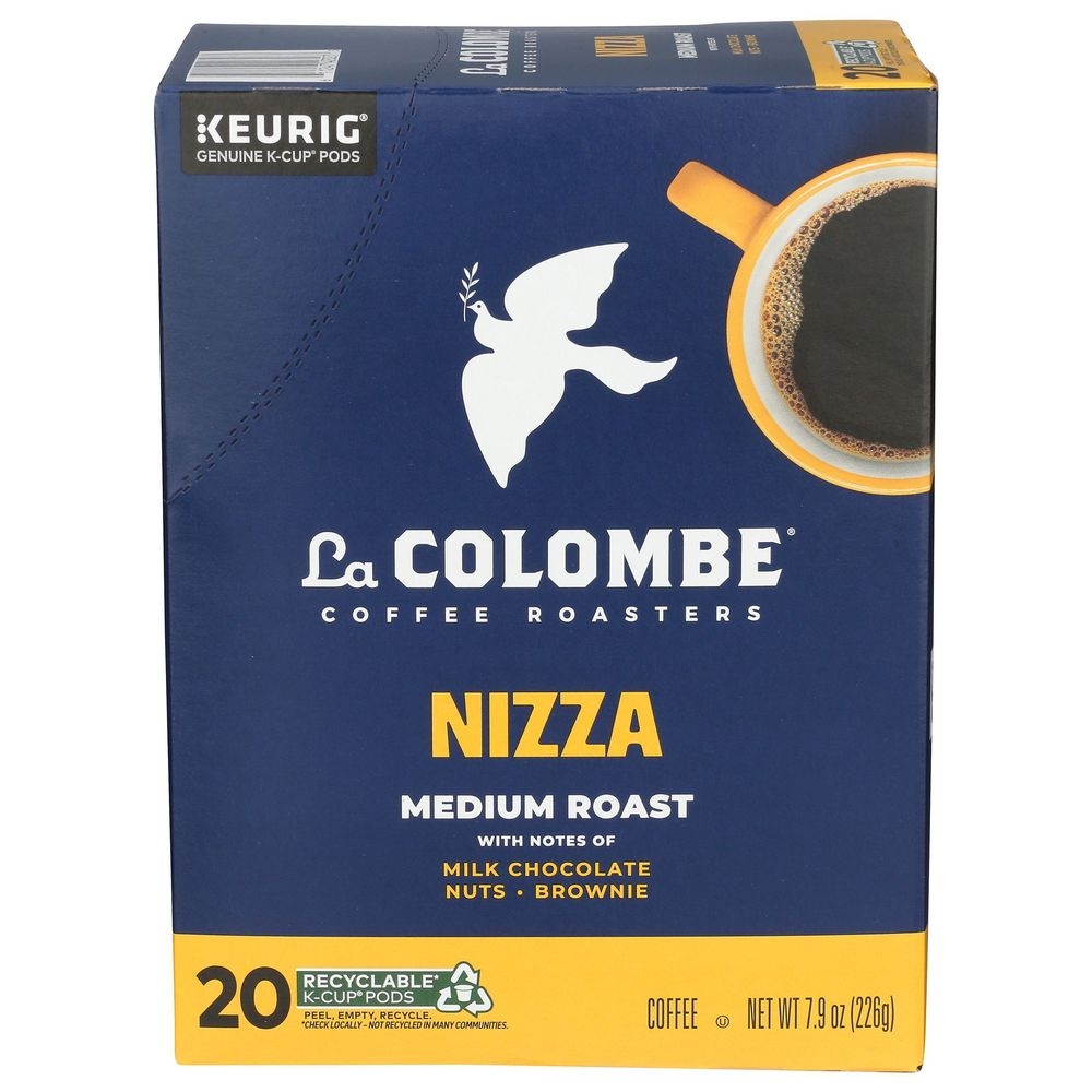 La Colombe Nizza Medium Roasted Coffee, 20 count -- 4 per case