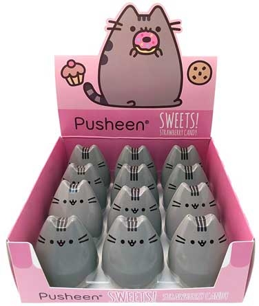 Boston America Corp Pusheen Sweets Strawberry Candy, 1.5 Ounce -- 12 per case