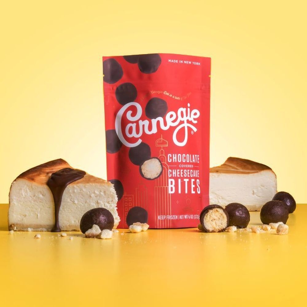 Carnegie Deli Chocolate Covered Cheesecake Bites, 6 Ounce -- 6 per case