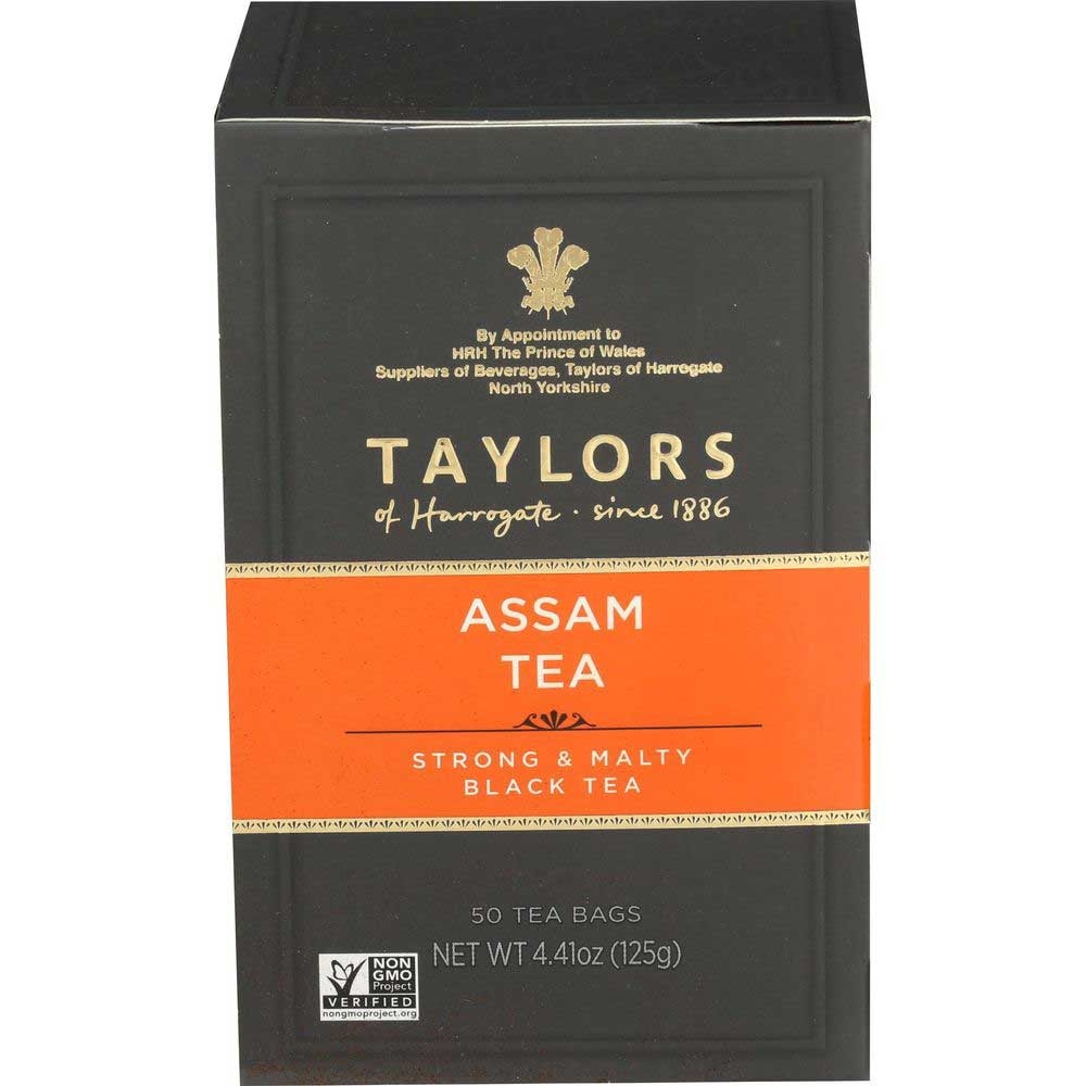 Taylors Of Harrogate Assam Tea - 50 tea bags per pack -- 6 packs per case
