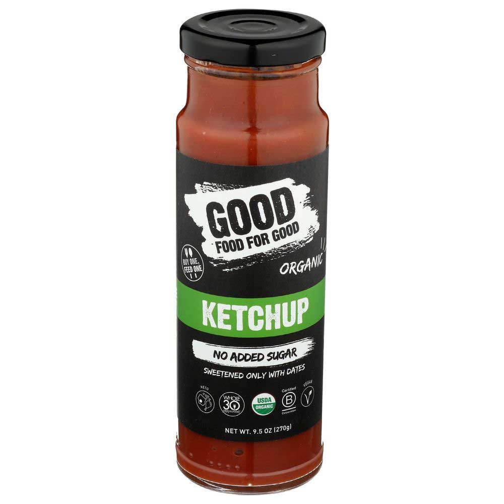 Good Food for Good Organic Classic Ketchup, 9.5 Ounce -- 6 per case
