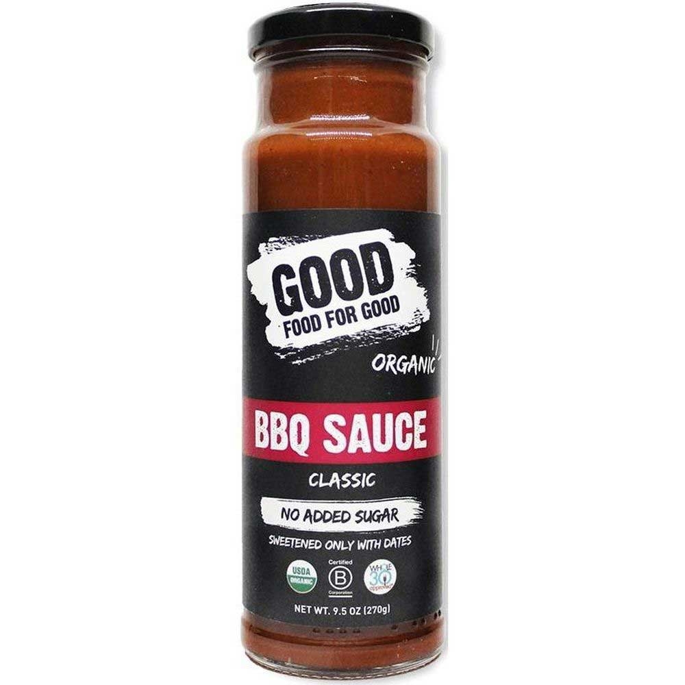Good Food For Good Organic Classic Barbeque Sauce, 9.5 Ounce -- 6 per case