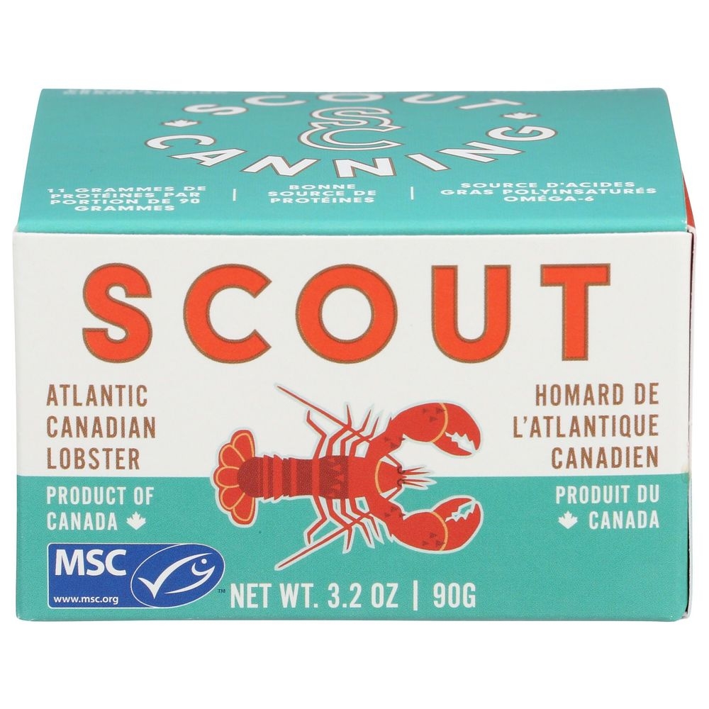 Scout Atlantic Canadian Lobster, 3.2 Ounce -- 6 per case