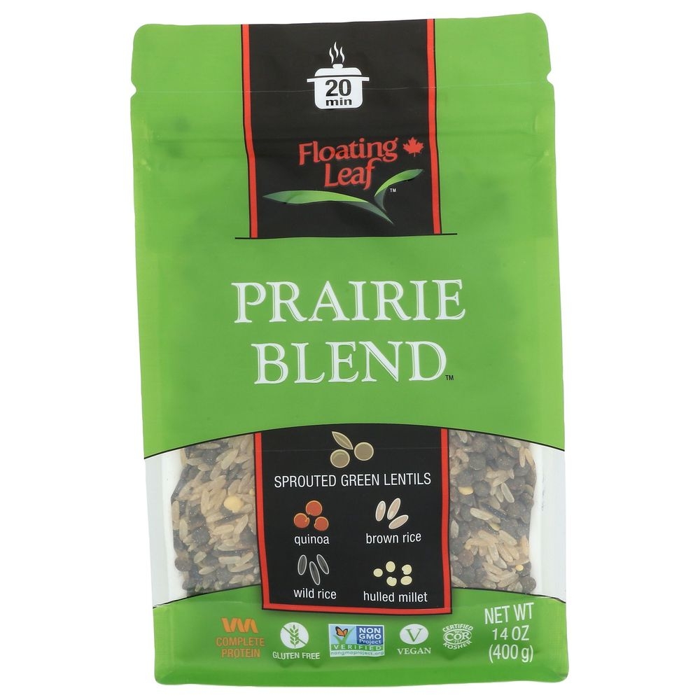 Floating Leaf Prairie Rice Blend, 14 Ounce -- 6 per case