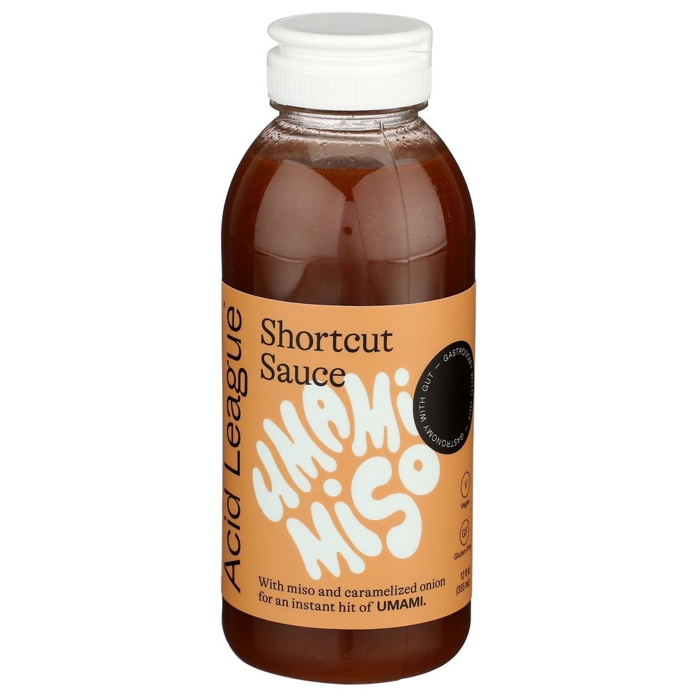 Acid League Umami Miso Shortcut Sauce, 12 Fluid Ounce -- 6 per case
