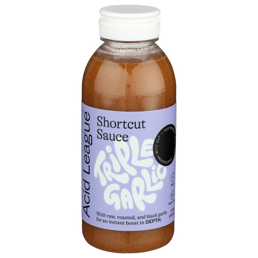 Acid League Triple Garlic Shortcut Sauce, 12 Fluid Ounce -- 6 per case