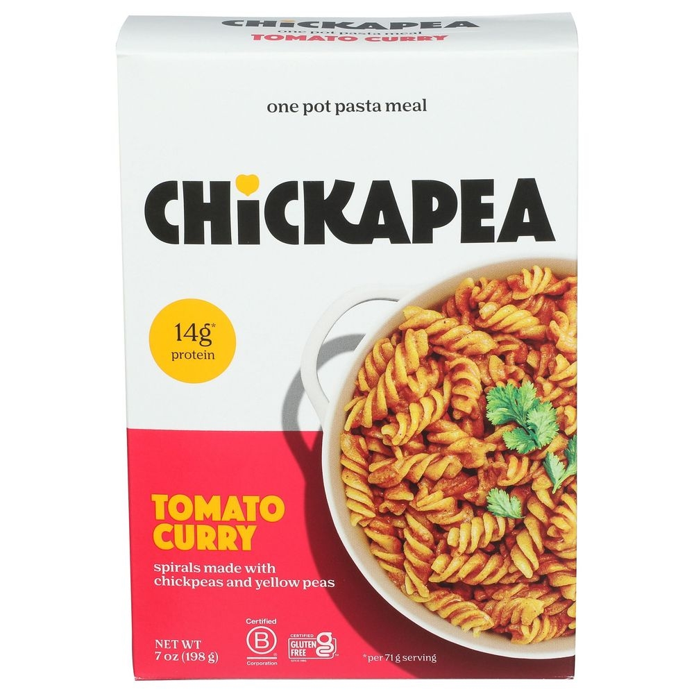 Chickpea One Pot Tomato Curry Pasta Meal, 7 Ounce -- 6 per case