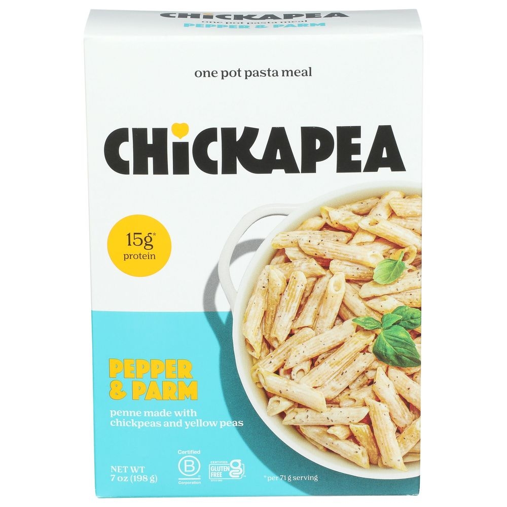 Chickpea One Pot Pepper and Parm Pasta Meal, 7 Ounce -- 6 per case