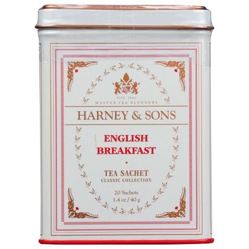 Harney and Sons English Breakfast Tea, 20 tea bags -- 4 per case