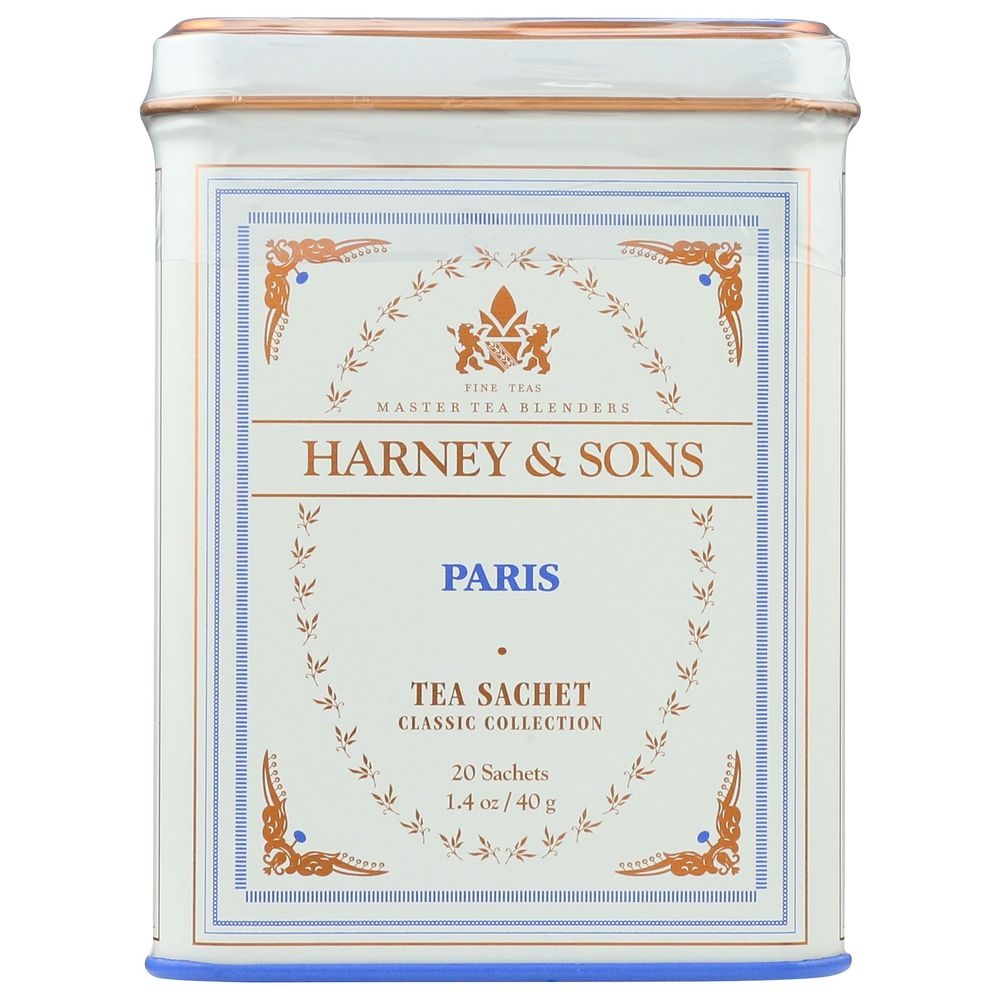 Harney and Sons Paris Black Tea, 20 tea bags -- 4 per case
