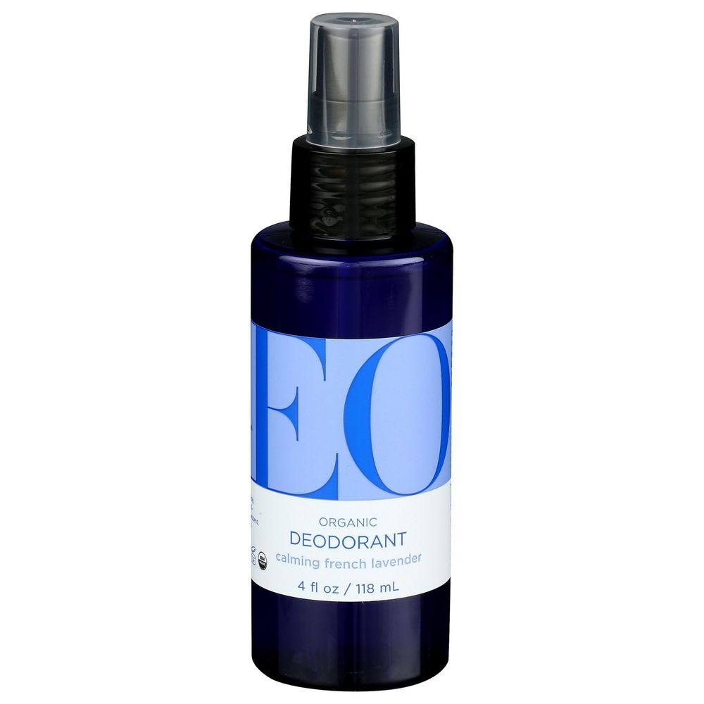 EO Organic French Lavender Deodorant Spray, 4 Ounce