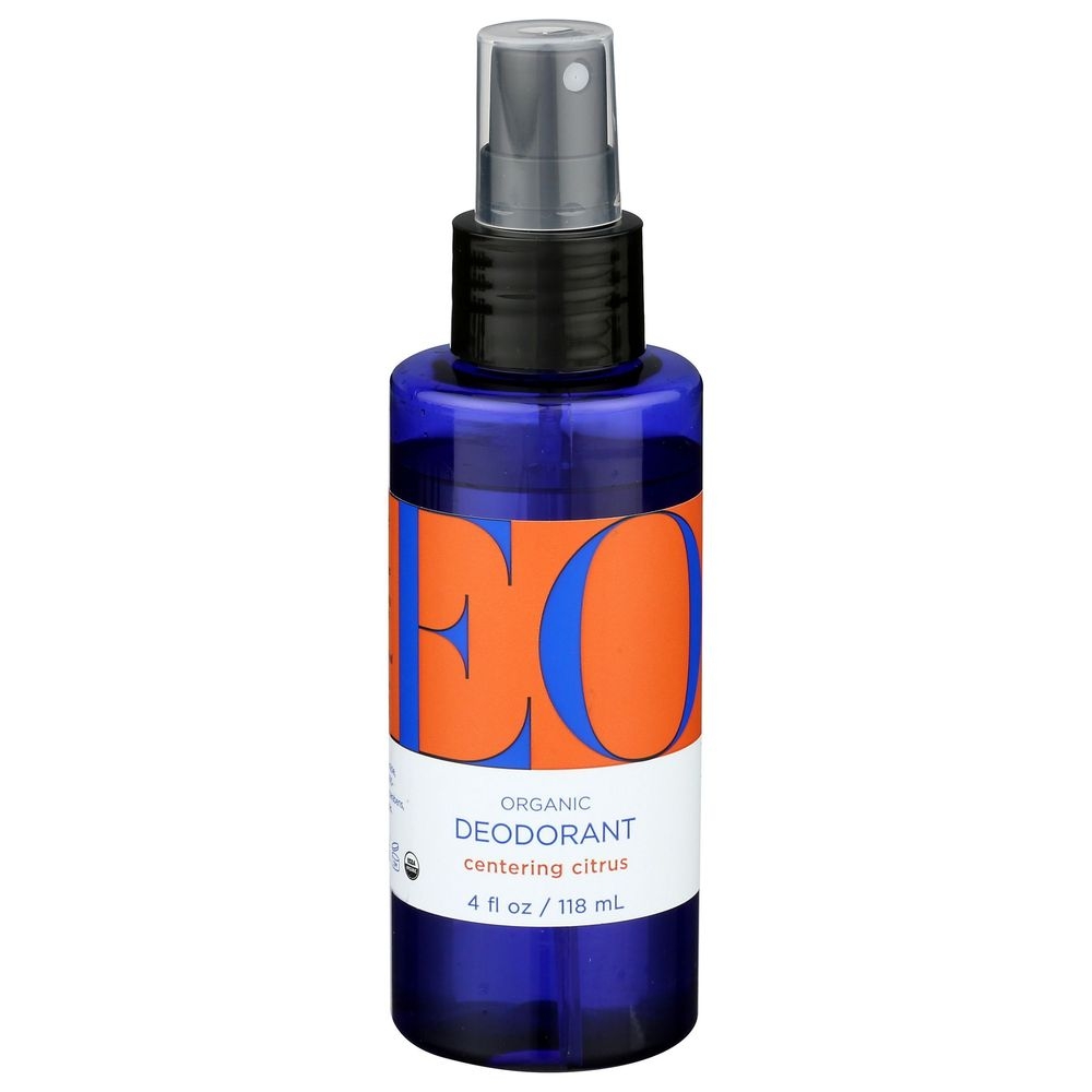 EO Organic Citrus Deodorant Spray, 4 Ounce