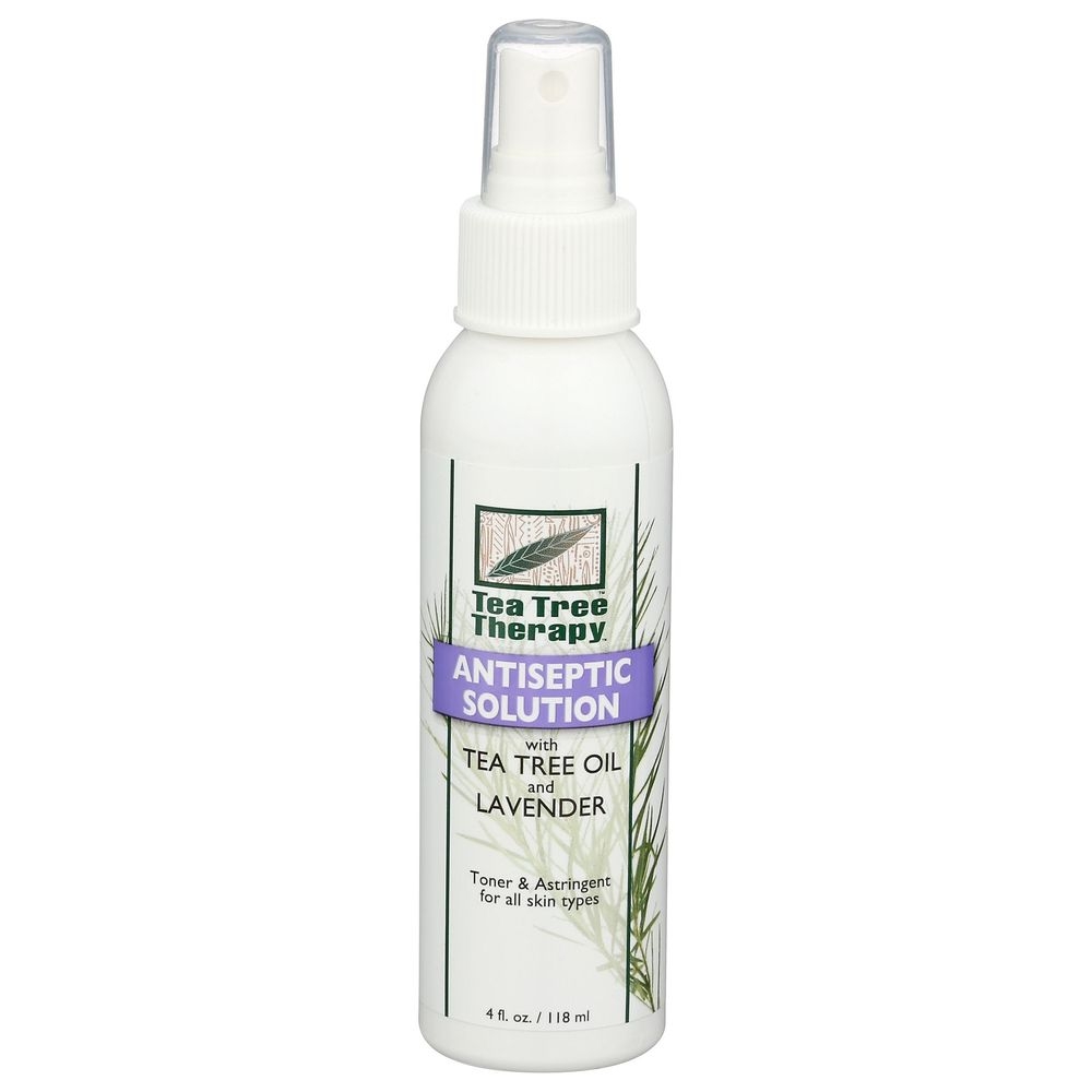 Tea Tree Therapy Tea Tree Oil and Lavender Antiseptic Solution, 4 Fluid Ounce -- 3 per case