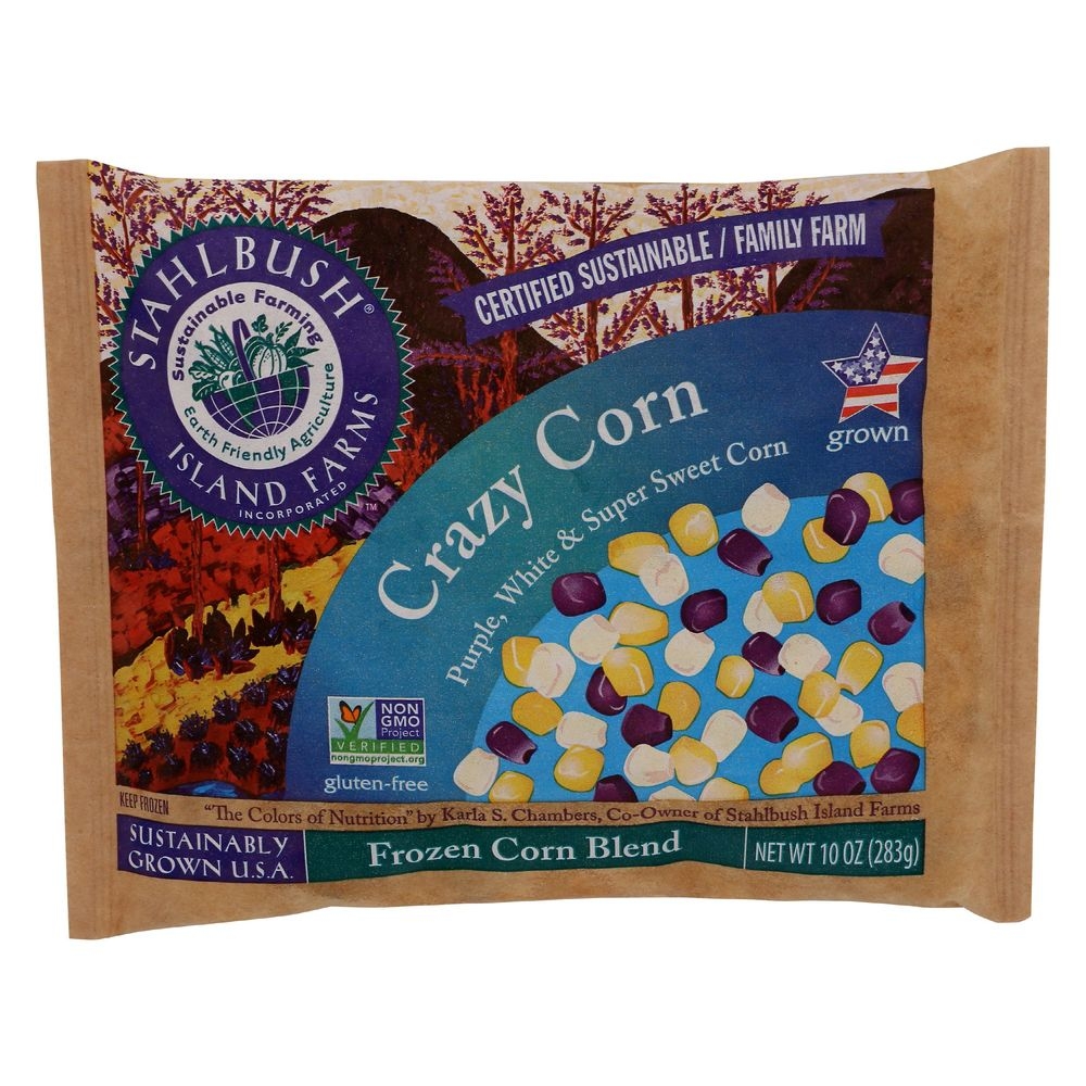 Stahlbush Island Farms Crazy Corn Blend, 10 Ounce -- 12 per case