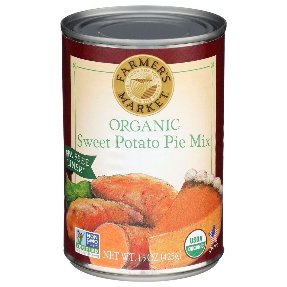 Farmers Market Organic Sweet Potato Pie Mix, 15 Ounce -- 12 per case