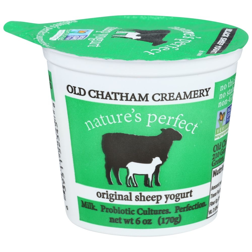 Old Chatham Creamery Plain Sheeps Milk Yogurt, 6 Fluid Ounce -- 12 per case