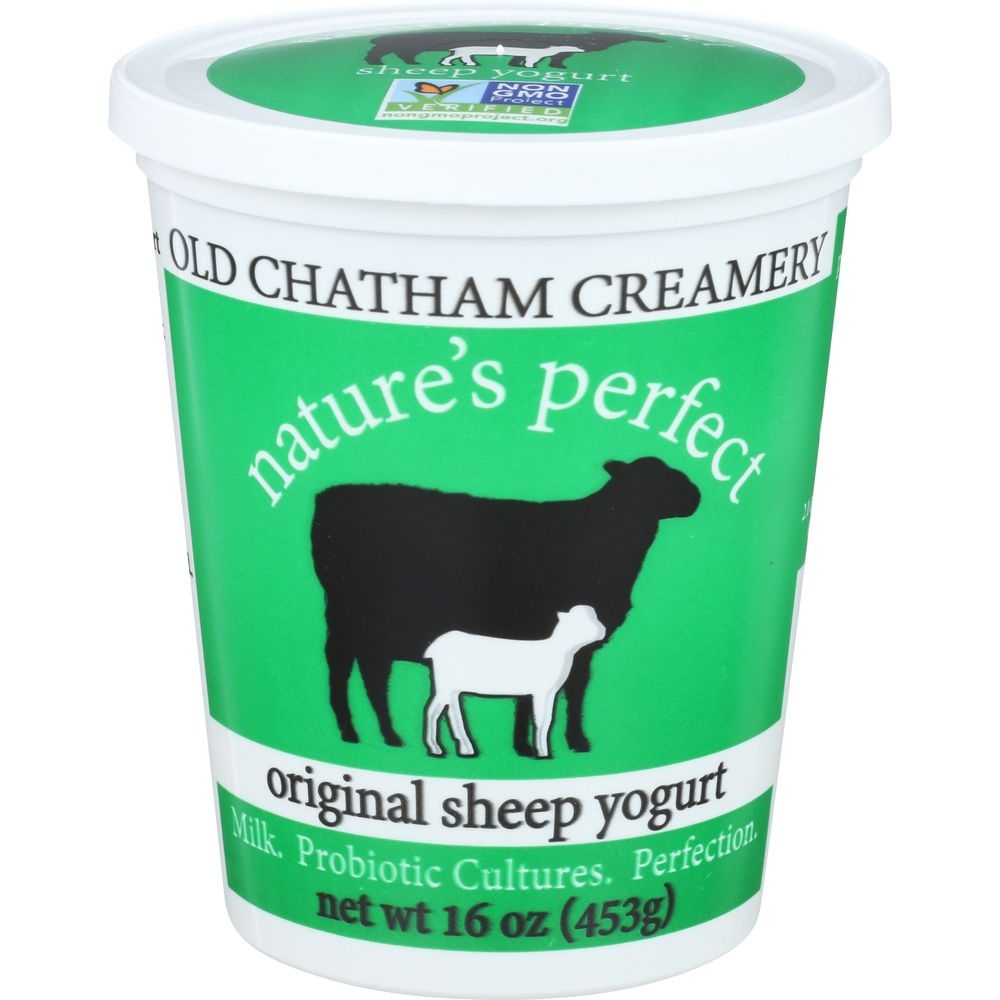 Old Chatham Creamery Plain Sheeps Milk Yogurt, 16 Fluid Ounce -- 6 per case