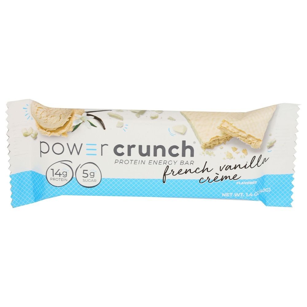 Power Crunch French Vanilla Creme Protein Energy Bar, 40 Gram -- 12 per case
