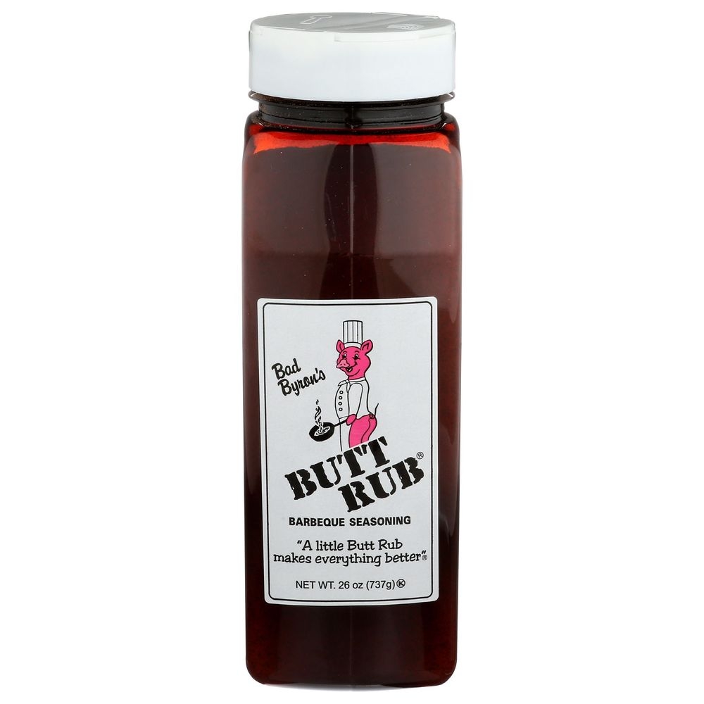 Bad Byrons Butt Rub Barbeque Seasoning, 26 Ounce -- 6 per case