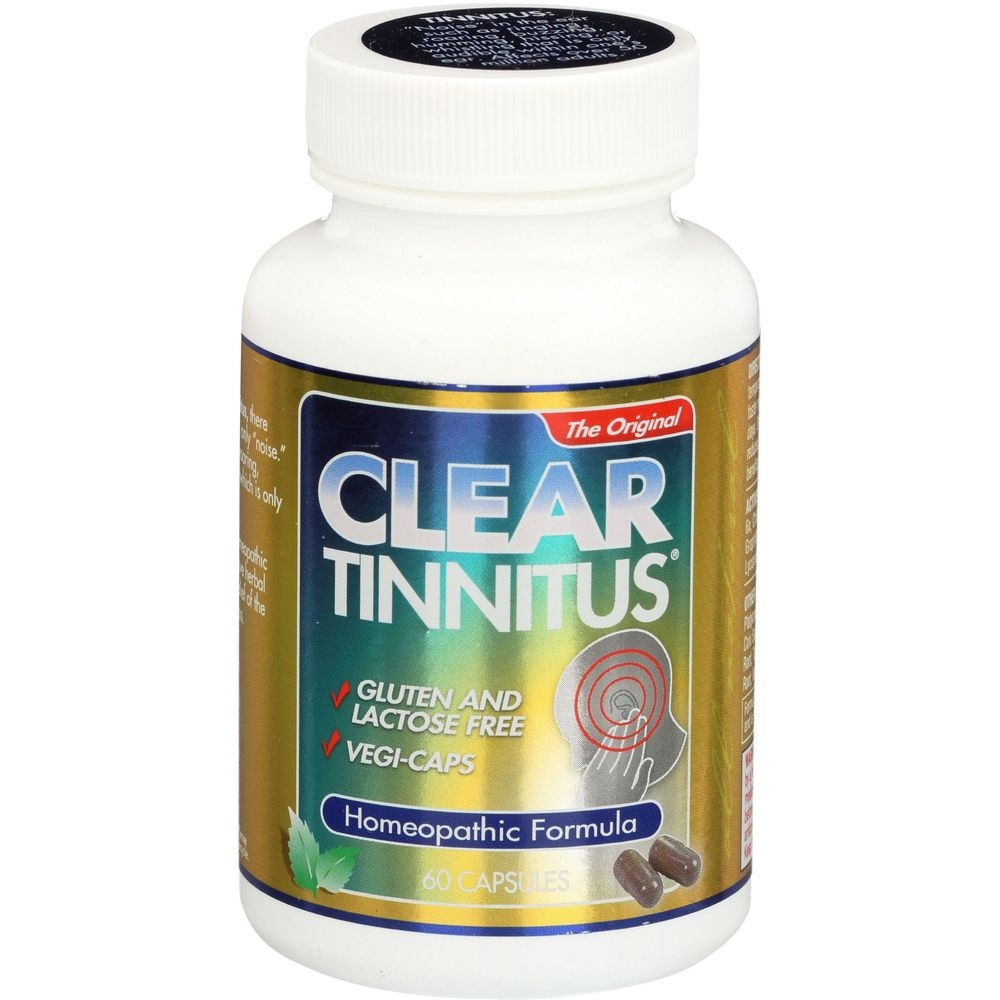 Clear Products Homeopathic Clear Tinnitus Capsules, 60 count