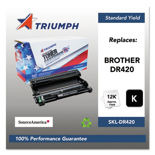 Triumph 12000 Page Yield Black Drum Unit