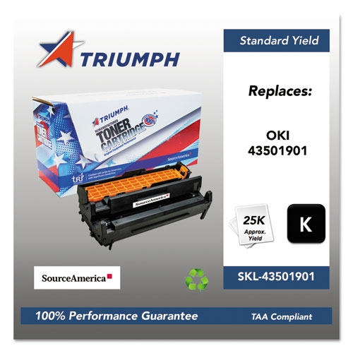 Triumph 25000 Page Yield Black Drum Unit
