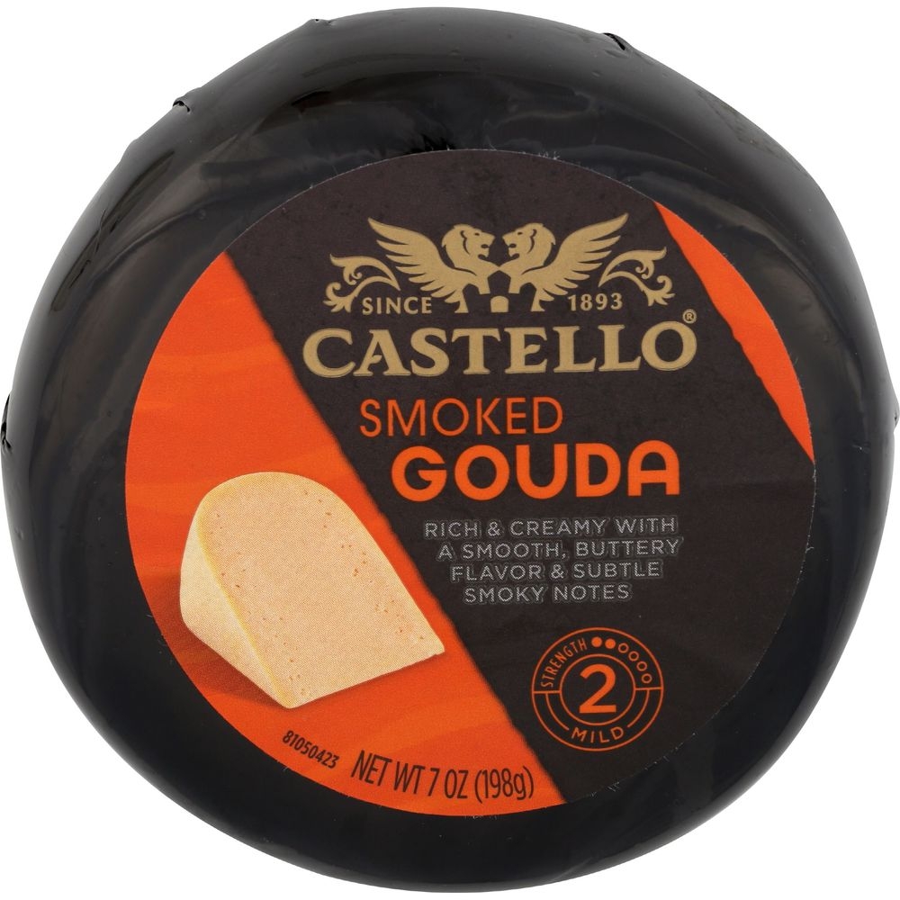 Castello Smoked Gouda Cheese, 7 Ounce -- 12 per case
