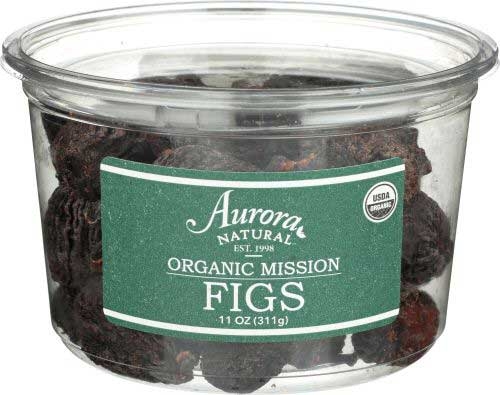 Aurora Natural Organic Black Mission Fig, 11 Ounce -- 12 per case