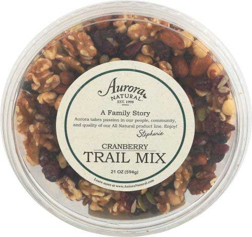 Aurora Natural Cranberry Trail Mix, 21 Ounce -- 12 per case